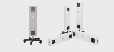 przepływowe lampy bakteriobójcze i wirusobójcze UV-C